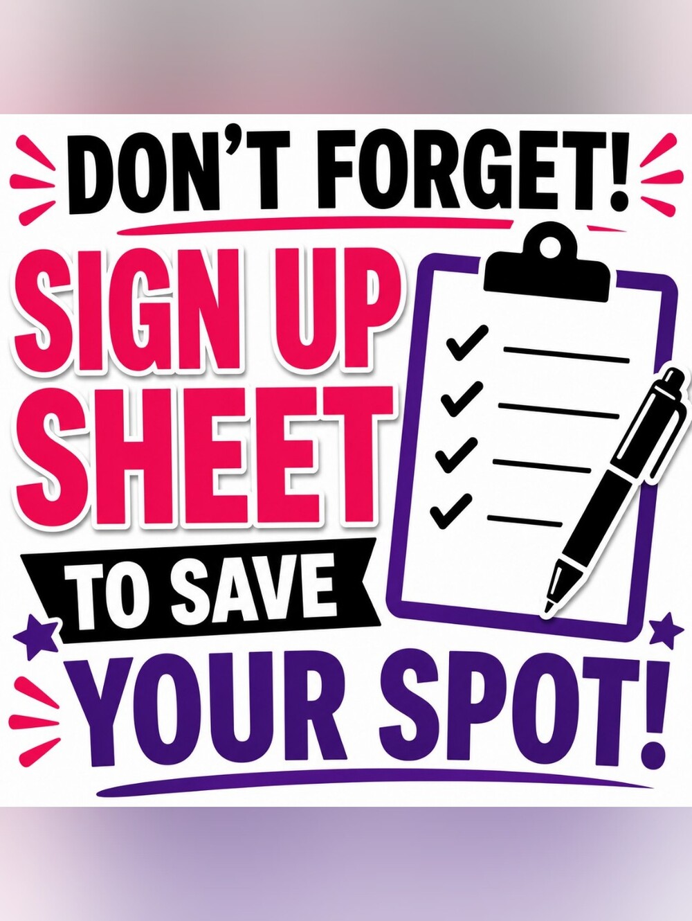 SEPT 8 TH SIGN UP SHEET FOR SHARE SHOW - Picture 9 of 9